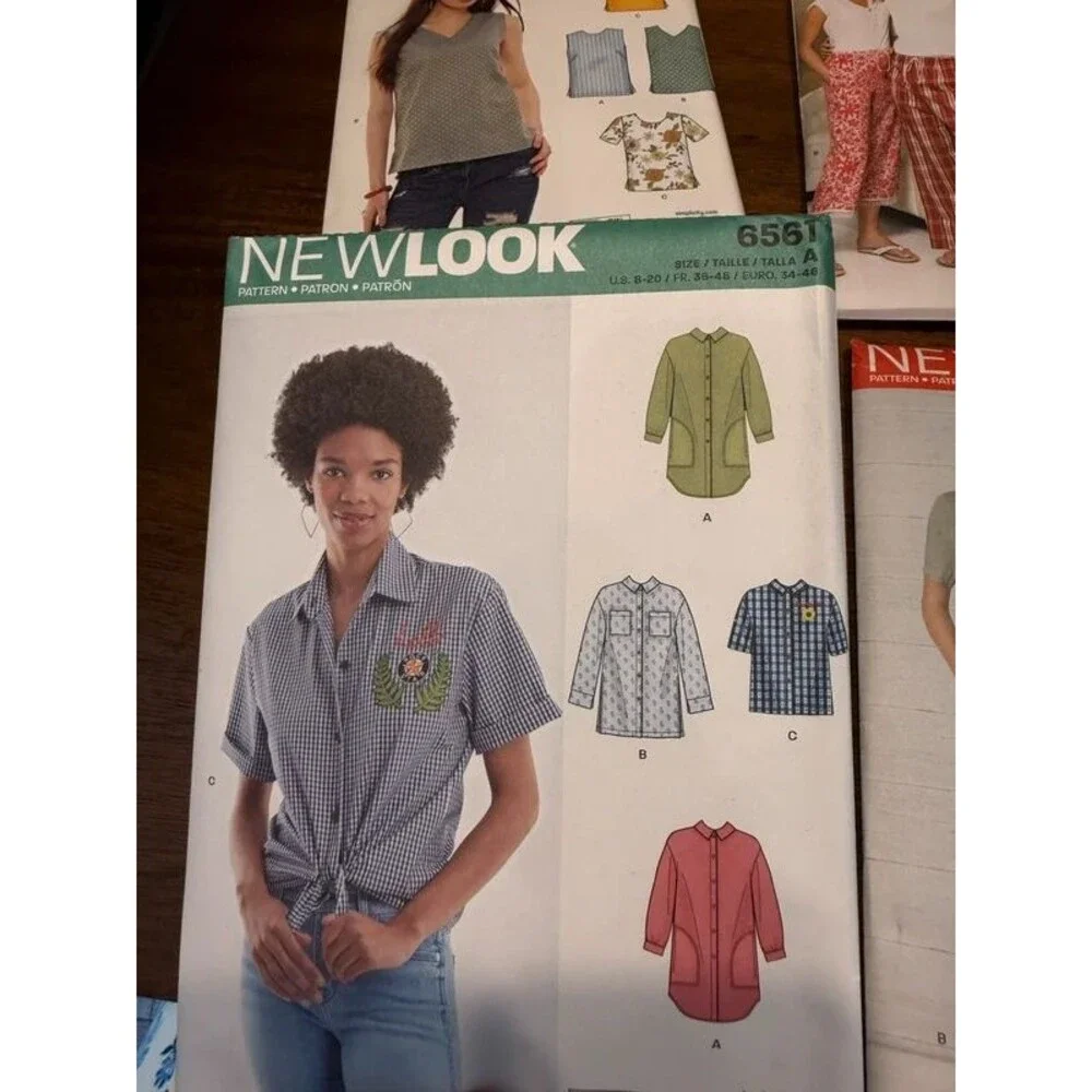 Lot of 4 New Look Sewing Patterns